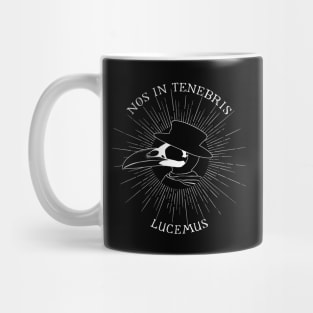 In darkness, we bring light Mug